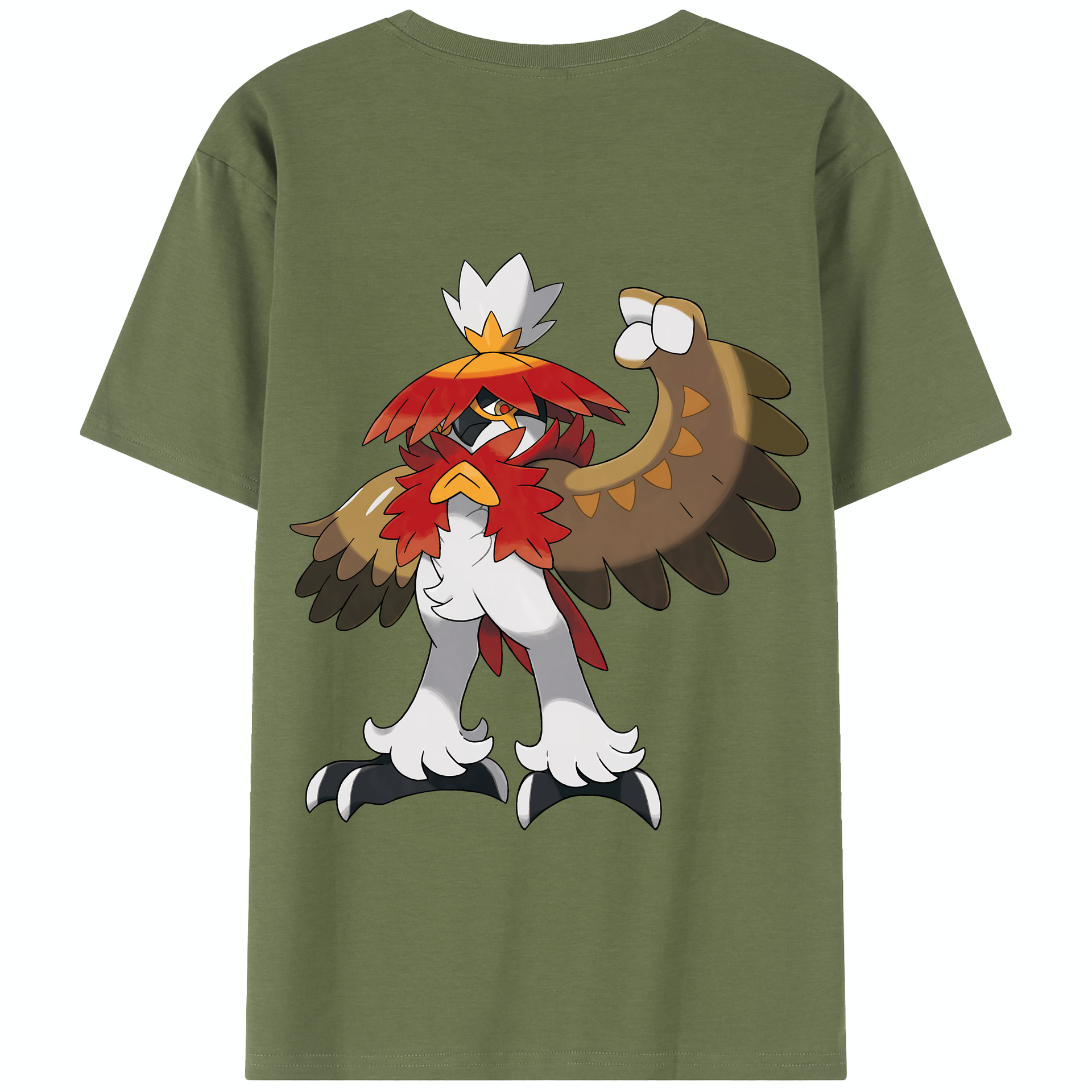 （画像用） ポケットモンスター Pokémon 綿100％半袖Tシャツ（背面プリント）